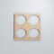 Ekena Millwork Extra Small Wembley Decorative Fretwork Wood Wall Panels, Alder, 7 3/8"W x 7 3/8"H x 3/8"T WALW08X08X0375WEMAL - alternate 2